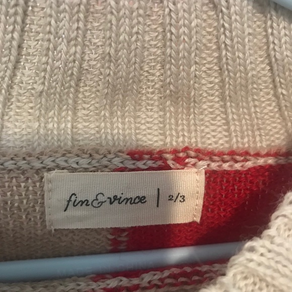 Fin and Vince colorblock sweater - Picture 2 of 3
